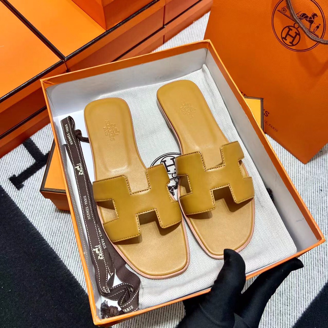 에르메스 올수공 오란 슬리퍼 샌들 스위프트 21